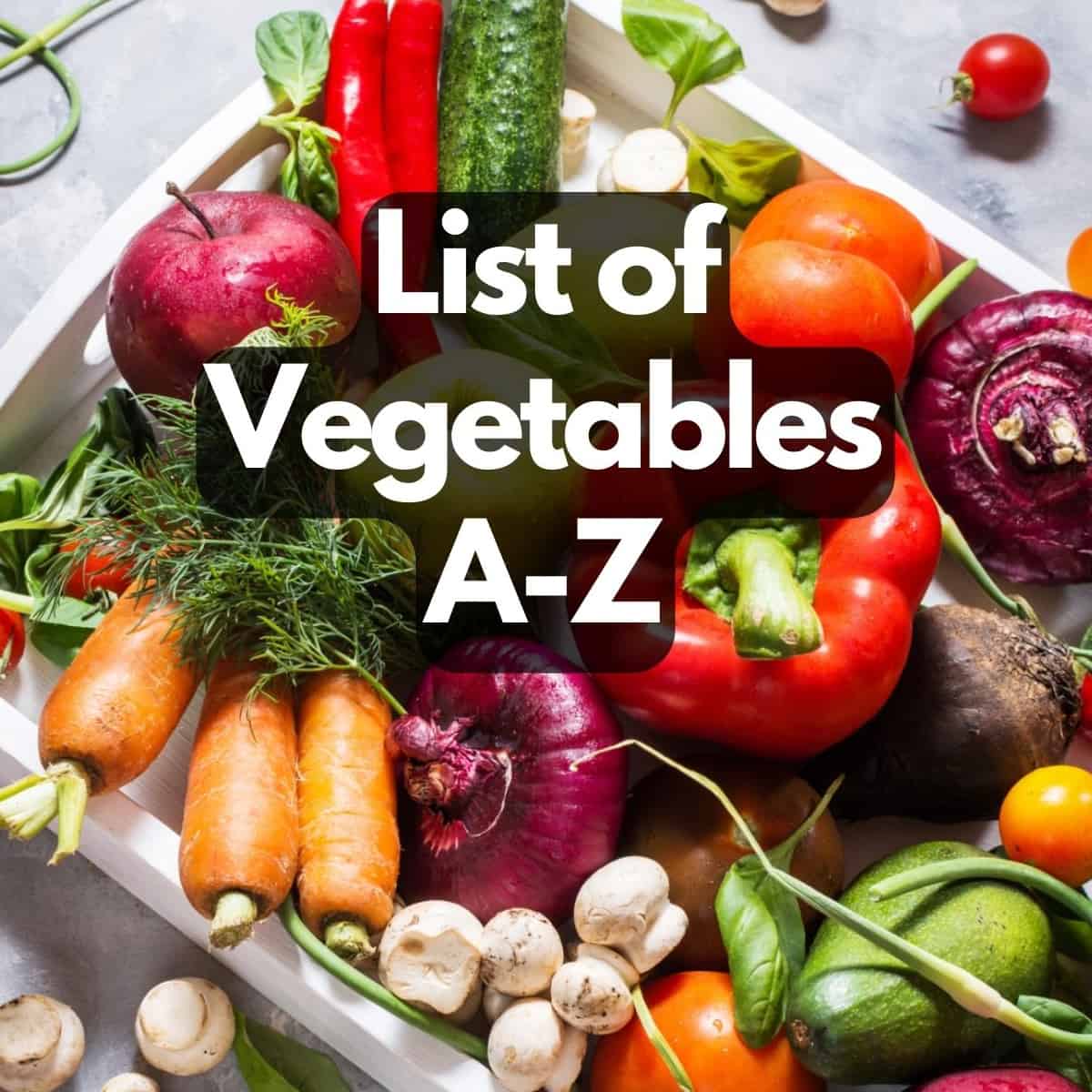 vegetables that start with a - Article 2